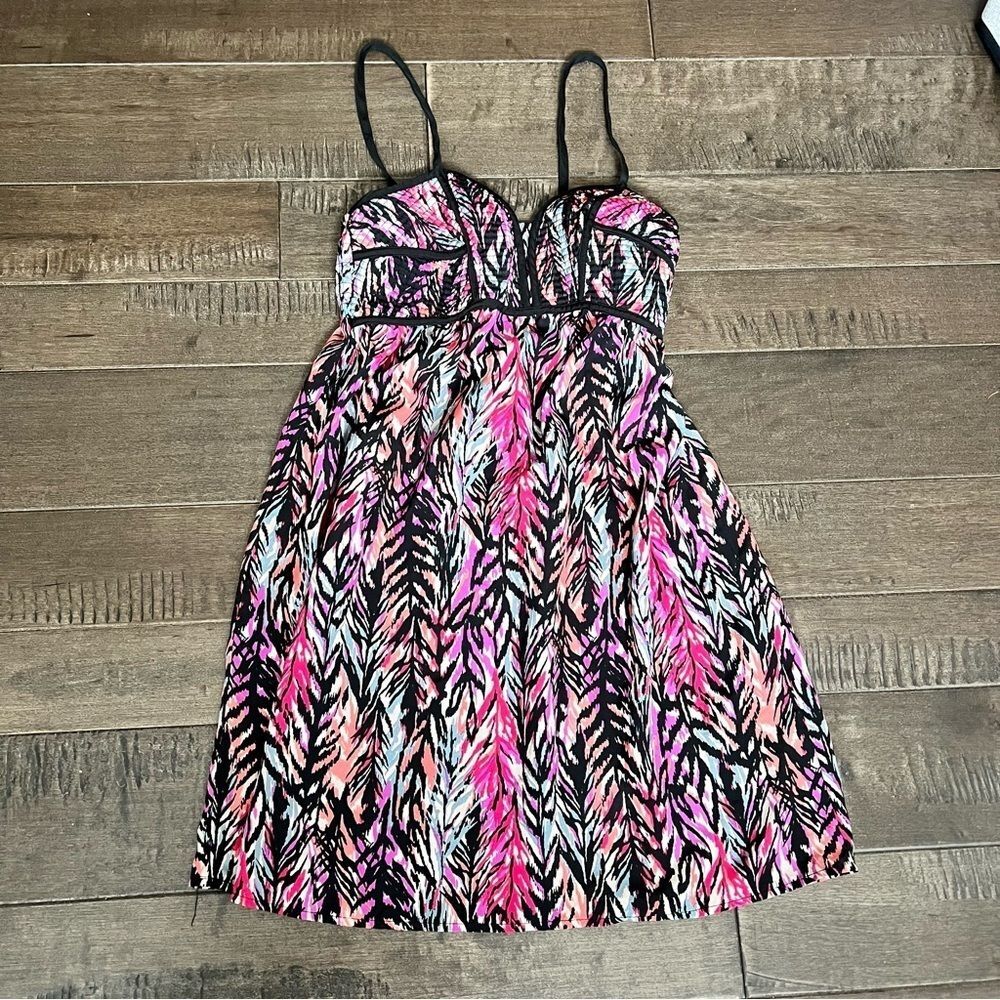 Xhilaration Dress Multi-Color Summer Coverup S